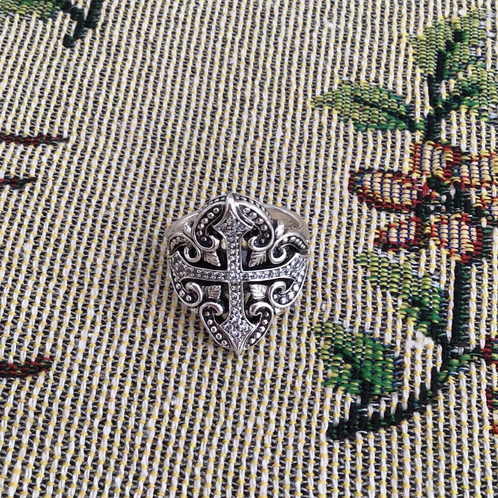 Scott Kay Cross Ring